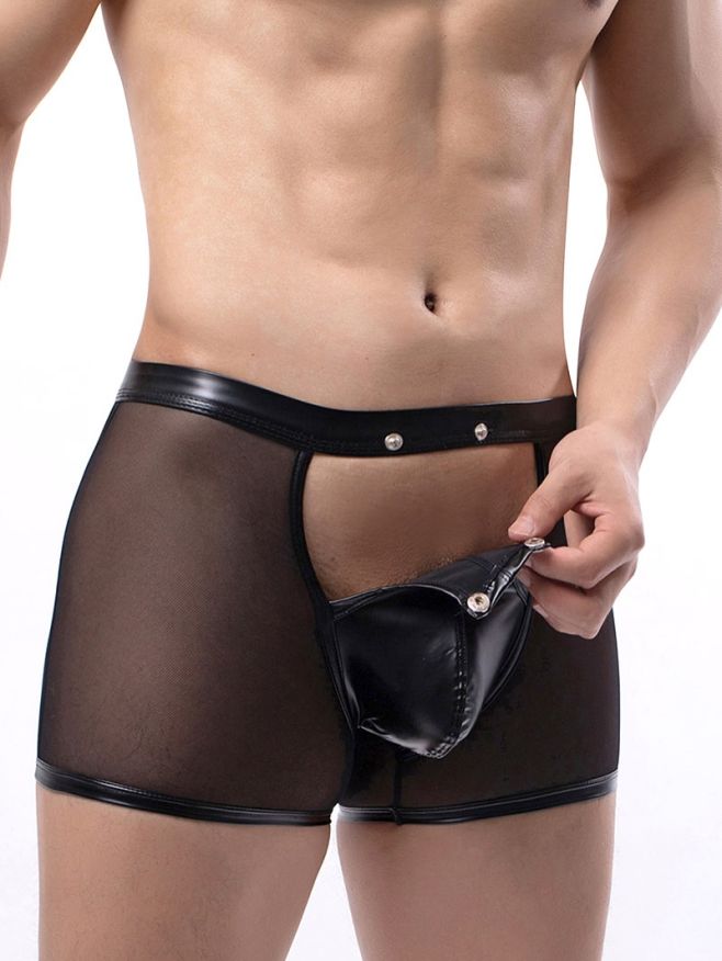 🔥HOT MEN🔥 JEFF BOXER Nájdeš na: https://www.iloveleggings.sk/jeff-boxer-leather-black/ #ilovelgngs #menunderwear #sexymen...