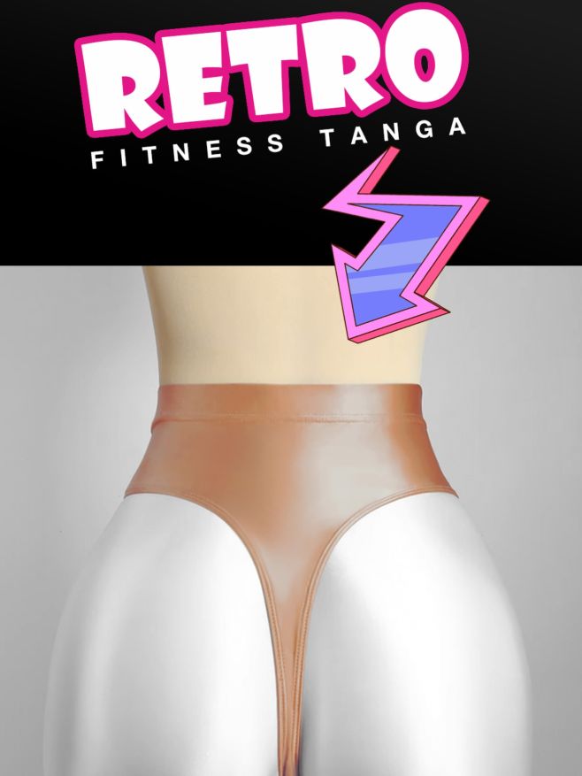 💥RETRO💥 Fitness Tanga NUDE Urob si z akýchkoľvek basic Seamless legín SUPER RETRO HOT model Kúpiš na:...